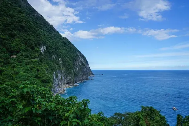 Qingshui Cliffs dropping into the Pacific near Hualien