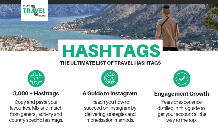 Instagram Hashtags for Travel Bloggers