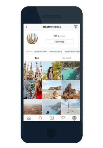 Instagram Hashtags for Travel Bloggers