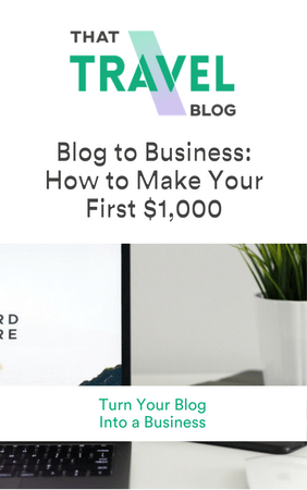 Blog to Business: How to Make Your First $1,000
